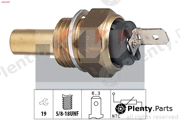 KW 530047 — Sensor, coolant temperature Made in Italy - OE Equivalent