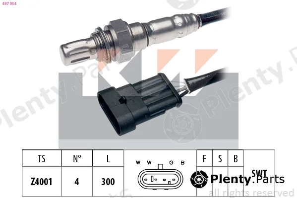 KW 497054 — Lambda Sensor Made in Italy - OE Equivalent