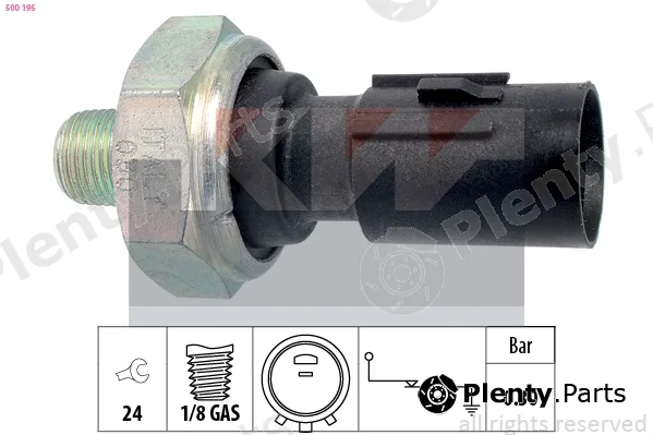 KW 500195 — Oil Pressure Switch Made in Italy - OE Equivalent