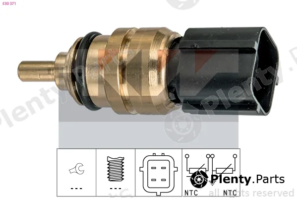 KW 530371 — Sensor, coolant temperature Made in Italy - OE Equivalent