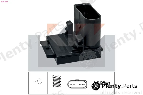 KW 510337 — Switch, clutch control (cruise control) Made in Italy - OE Equivalent