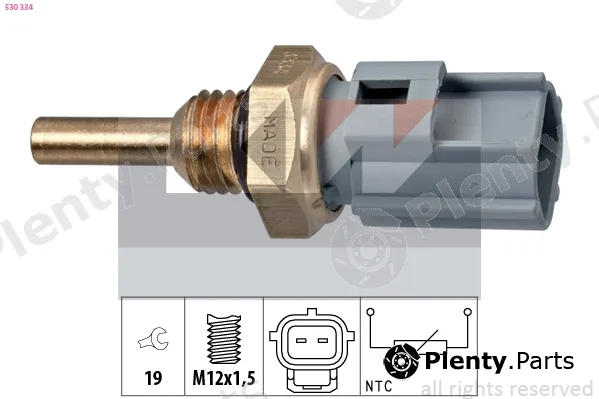 KW 530334 — Sensor, coolant temperature Made in Italy - OE Equivalent