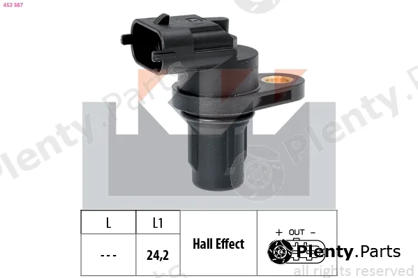KW 453387 — Sensor, camshaft position Made in Italy - OE Equivalent