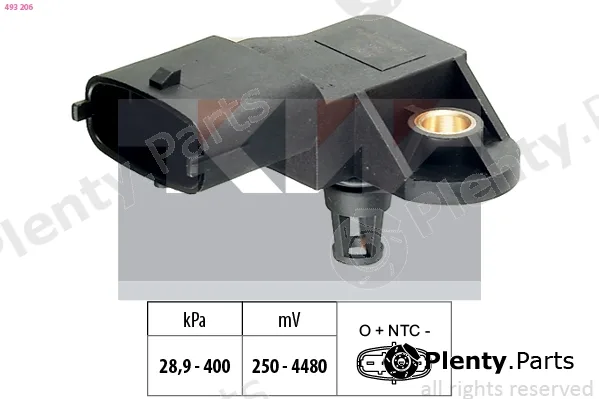 KW 493206 — Air Pressure Sensor, altitude adaption Made in Italy - OE Equivalent