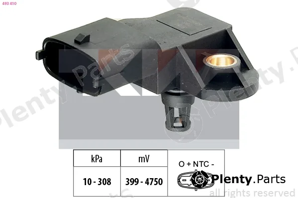 KW 493410 — Sensor, boost pressure Made in Italy - OE Equivalent
