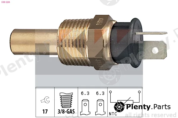 KW 530228 — Sensor, coolant temperature Made in Italy - OE Equivalent