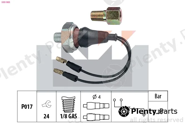 KW 500065 — Oil Pressure Switch Made in Italy - OE Equivalent