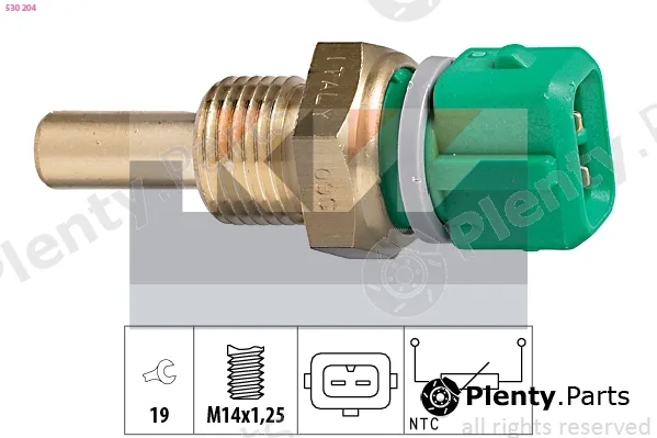 KW 530204 — Sensor, coolant temperature Made in Italy - OE Equivalent