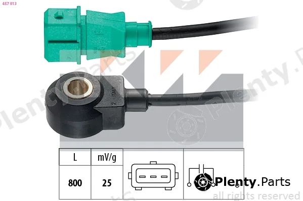 KW 457013 — Knock Sensor Made in Italy - OE Equivalent