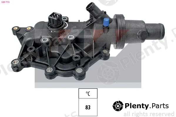 KW 580715 — Thermostat, coolant Made in Italy - OE Equivalent