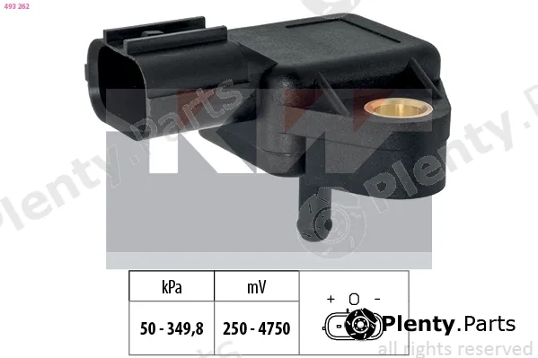 KW 493262 — Air Pressure Sensor, altitude adaption Made in Italy - OE Equivalent
