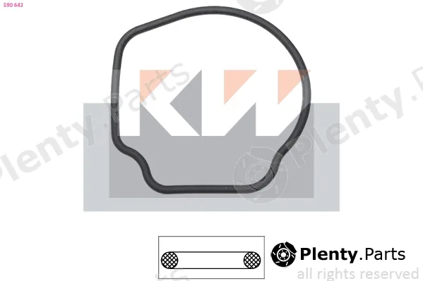 KW 590643 — Seal, thermostat Made in Italy - OE Equivalent
