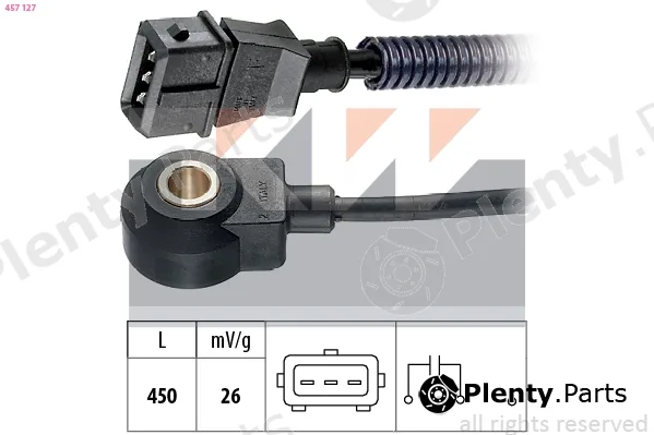 KW 457127 — Knock Sensor Made in Italy - OE Equivalent