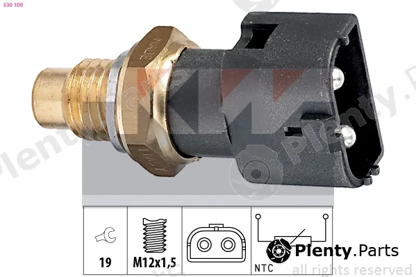 KW 530109 — Sensor, coolant temperature Made in Italy - OE Equivalent