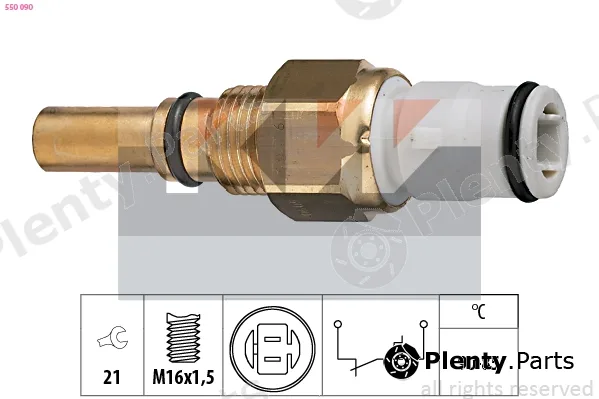 KW 550090 — Temperature Switch, radiator fan Made in Italy - OE Equivalent