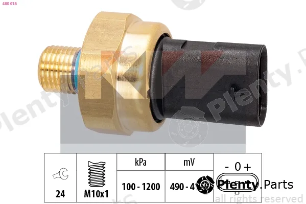 KW 480018 — Sensor, oil pressure Made in Italy - OE Equivalent