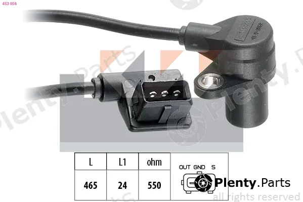 KW 453056 — Sensor, crankshaft pulse Made in Italy - OE Equivalent