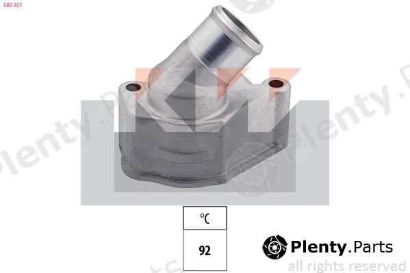 KW 580351 — Thermostat, coolant Made in Italy - OE Equivalent