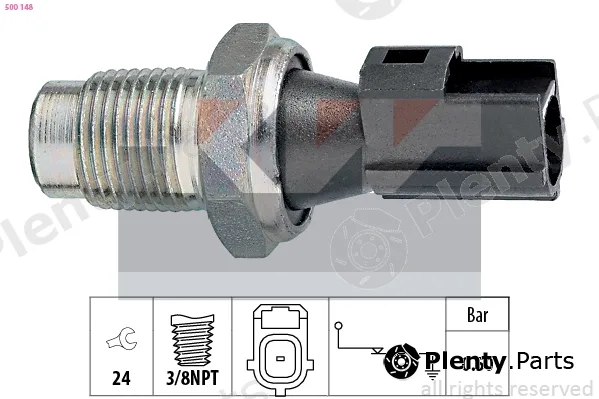 KW 500148 — Oil Pressure Switch Made in Italy - OE Equivalent