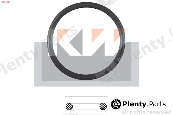 KW 590538 — Seal, thermostat Made in Italy - OE Equivalent