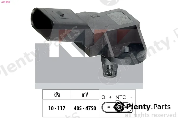 KW 493090 — Air Pressure Sensor, altitude adaption Made in Italy - OE Equivalent