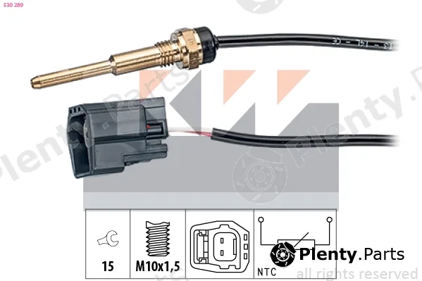 KW 530289 — Sensor, coolant temperature Made in Italy - OE Equivalent