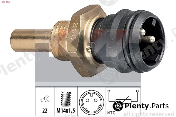 KW 530183 — Sensor, coolant temperature Made in Italy - OE Equivalent