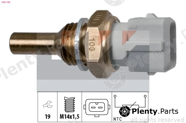 KW 530126 — Sensor, coolant temperature Made in Italy - OE Equivalent