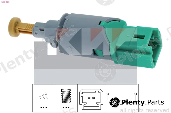 KW 510223 — Stop Light Switch Made in Italy - OE Equivalent