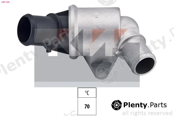KW 580168 — Thermostat, coolant Made in Italy - OE Equivalent