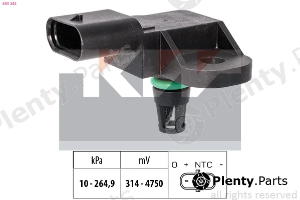 KW 493242 — Air Pressure Sensor, altitude adaption Made in Italy - OE Equivalent