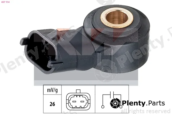 KW 457114 — Knock Sensor Made in Italy - OE Equivalent