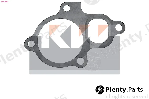 KW 590662 — Gasket, thermostat housing Made in Italy - OE Equivalent