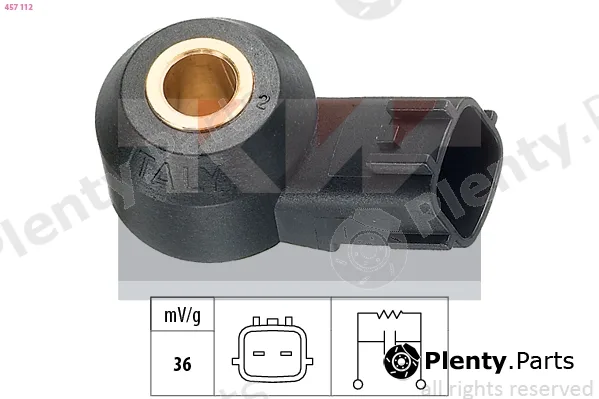 KW 457112 — Knock Sensor Made in Italy - OE Equivalent