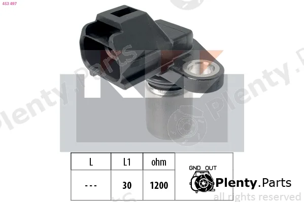 KW 453497 — Sensor, camshaft position Made in Italy - OE Equivalent