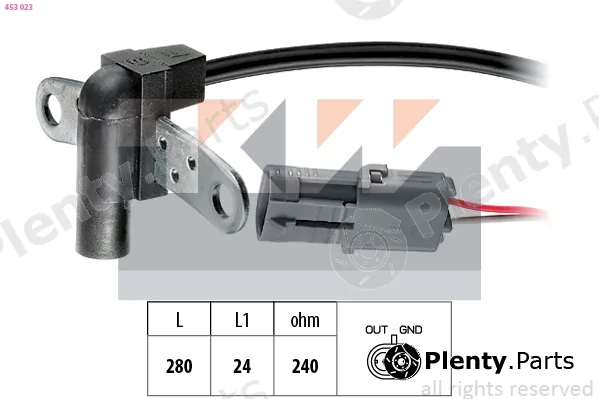 KW 453023 — Sensor, crankshaft pulse Made in Italy - OE Equivalent