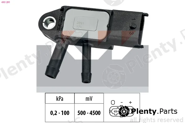 KW 493291 — Air Pressure Sensor, altitude adaption Made in Italy - OE Equivalent