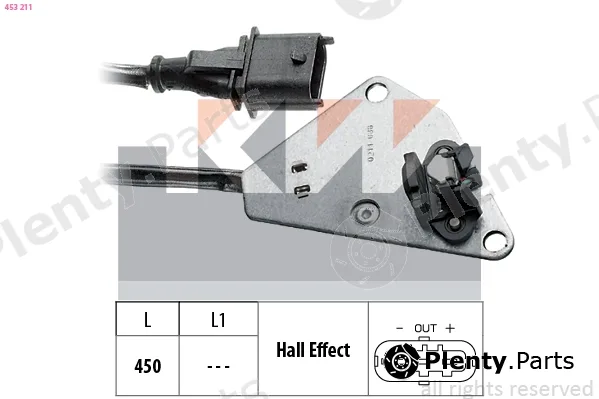 KW 453211 — Sensor, camshaft position Made in Italy - OE Equivalent