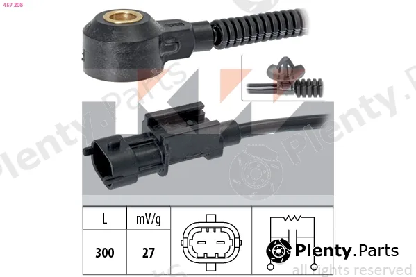 KW 457208 — Knock Sensor Made in Italy - OE Equivalent