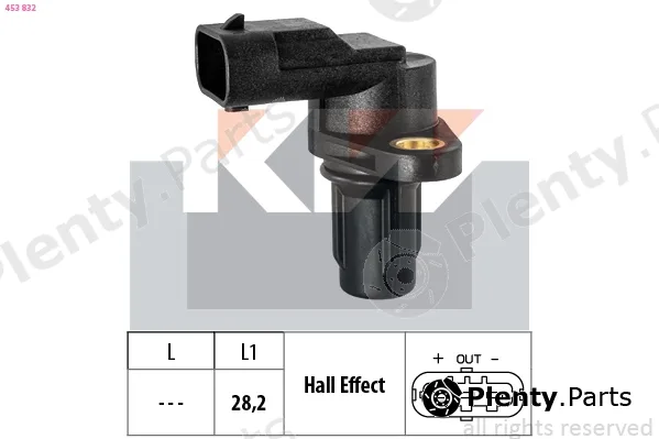 KW 453832 — Sensor, camshaft position Made in Italy - OE Equivalent