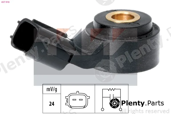 KW 457018 — Knock Sensor Made in Italy - OE Equivalent