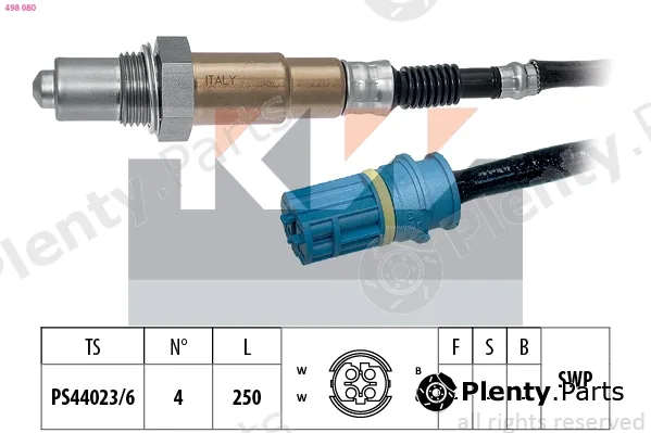 KW 498080 — Lambda Sensor Made in Italy - OE Equivalent