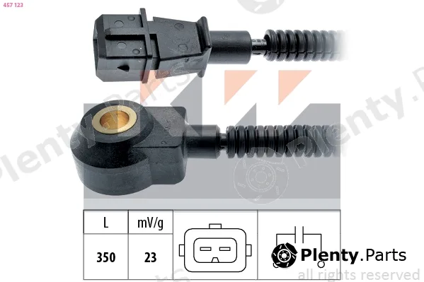 KW 457123 — Knock Sensor Made in Italy - OE Equivalent