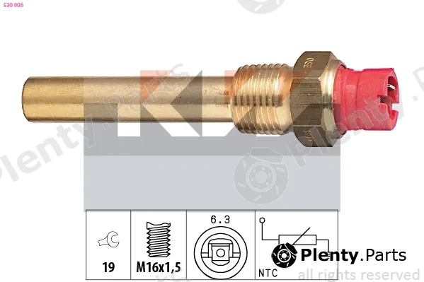 KW 530006 — Sensor, oil temperature Made in Italy - OE Equivalent