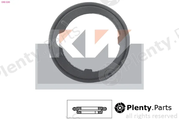 KW 590530 — Seal, thermostat Made in Italy - OE Equivalent