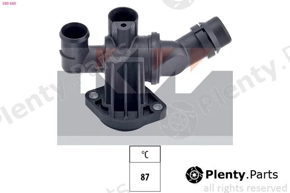 KW 580680 — Thermostat, coolant Made in Italy - OE Equivalent