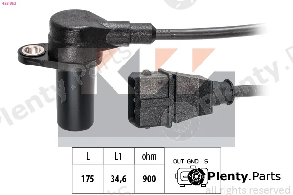 KW 453852 — Sensor, crankshaft pulse Made in Italy - OE Equivalent