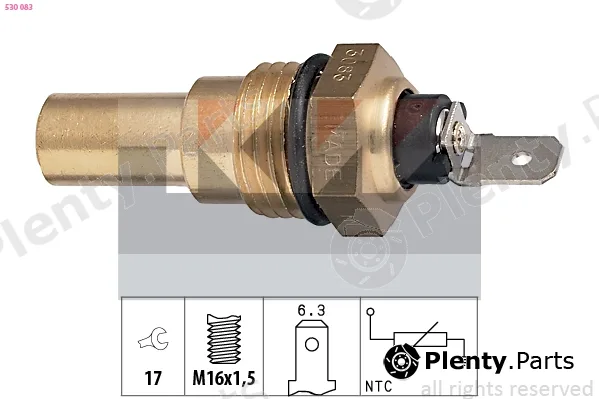 KW 530083 — Sensor, coolant temperature Made in Italy - OE Equivalent