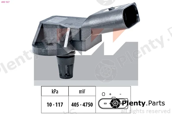 KW 493157 — Air Pressure Sensor, altitude adaption Made in Italy - OE Equivalent