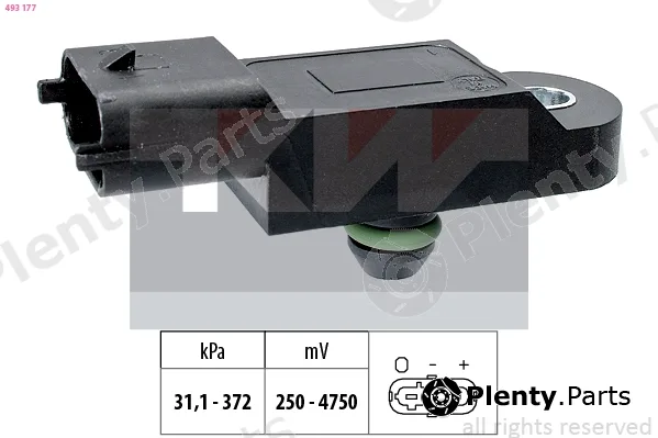 KW 493177 — Air Pressure Sensor, altitude adaption Made in Italy - OE Equivalent